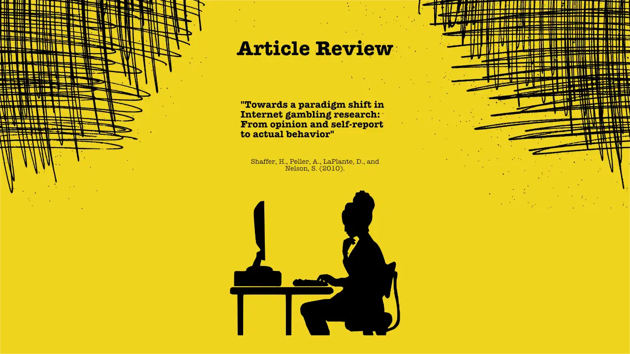 Illustration for Account-Based Gambling Research: From Self-Report to Behavioral Data