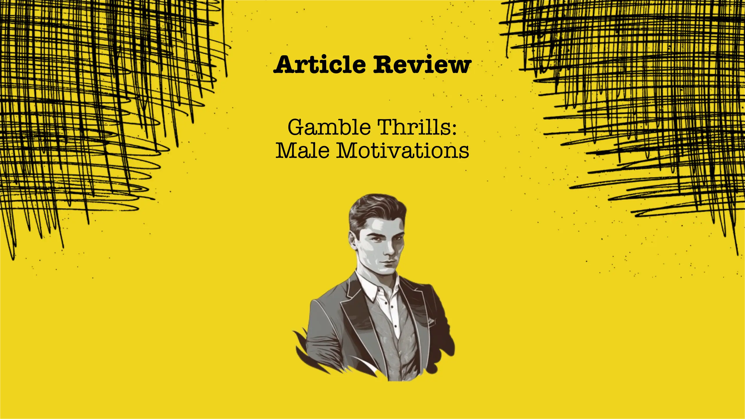 Illustration for Gamble Thrills: Male Motivations in Sports Betting